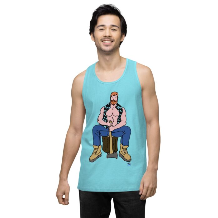Men’s premium tank top - Lumberjack - Image 52