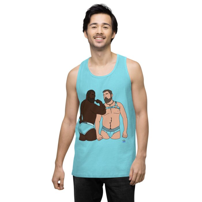 Men’s premium tank top - Top and Bottom - Image 22