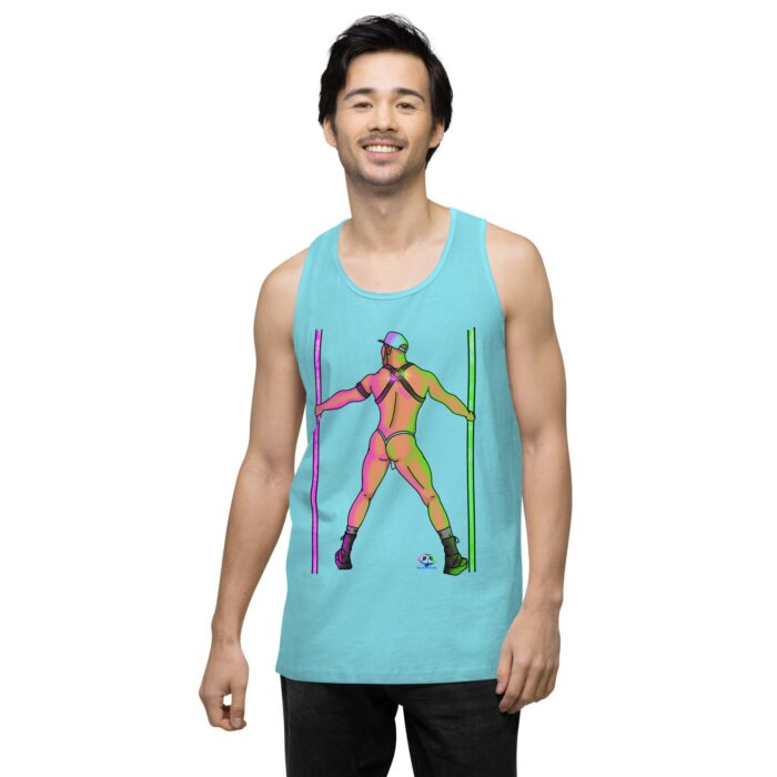 Men’s premium tank top - You Go-Go Boy