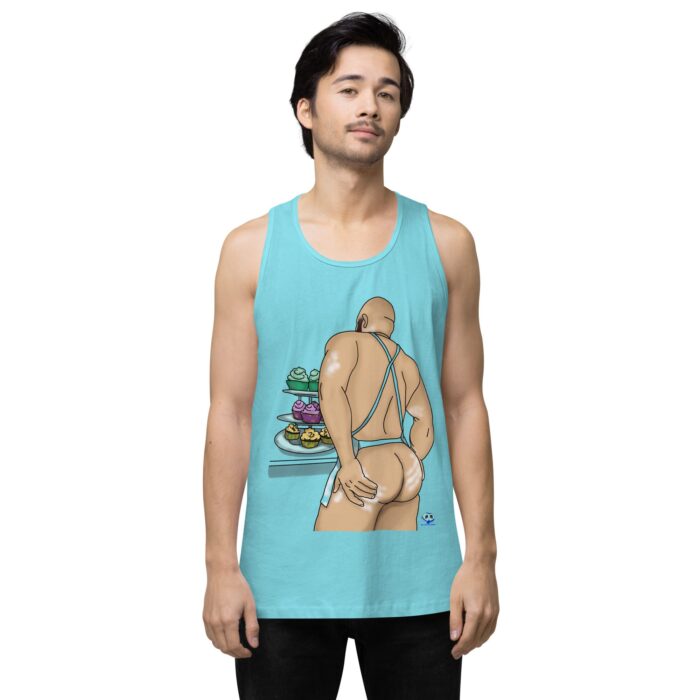 Men’s premium tank top - Cakes - Image 51