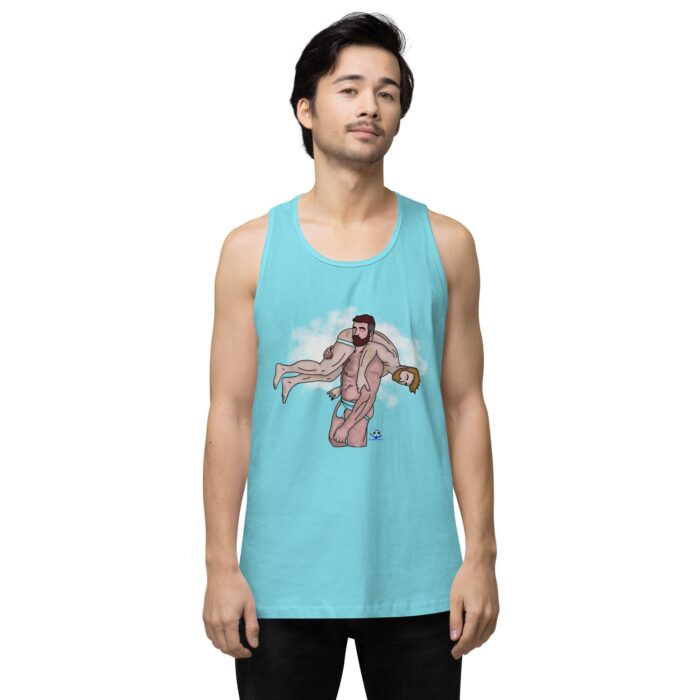 Men’s premium tank top - Carry On - Image 51