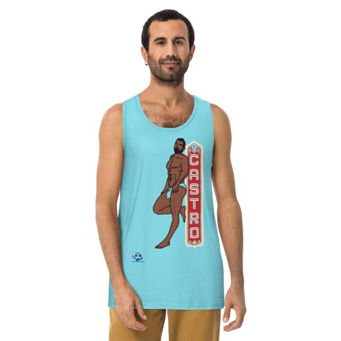 Men’s premium tank top - Castro - Image 11