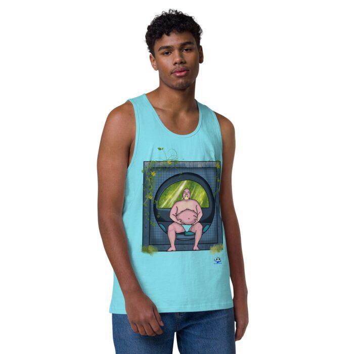Men’s premium tank top - Heavy Meditation - Image 20