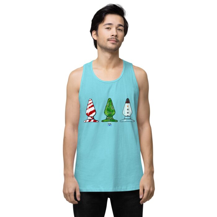 Men’s premium tank top - Holiday Butt Plugs - Image 51