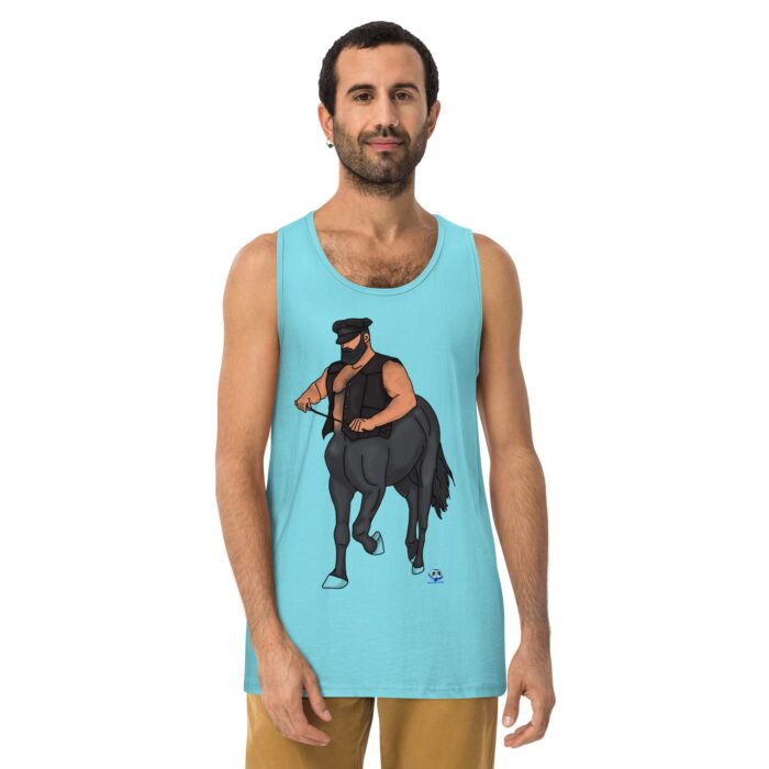 Men’s premium tank top - Hot to Trot - Image 10