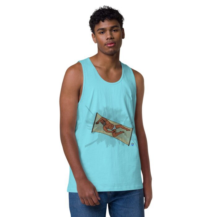 Men’s premium tank top - Isla Del Oso - Image 21