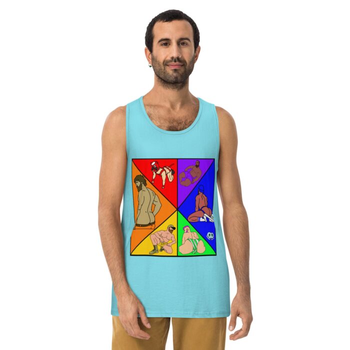 Men’s premium tank top - Pride - Image 12