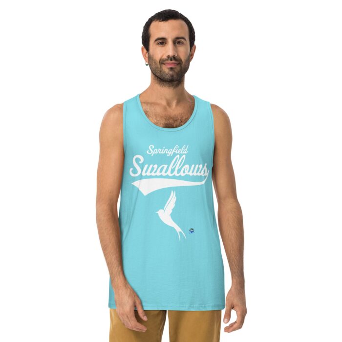 Men’s premium tank top - Springfield Swallows - Image 21