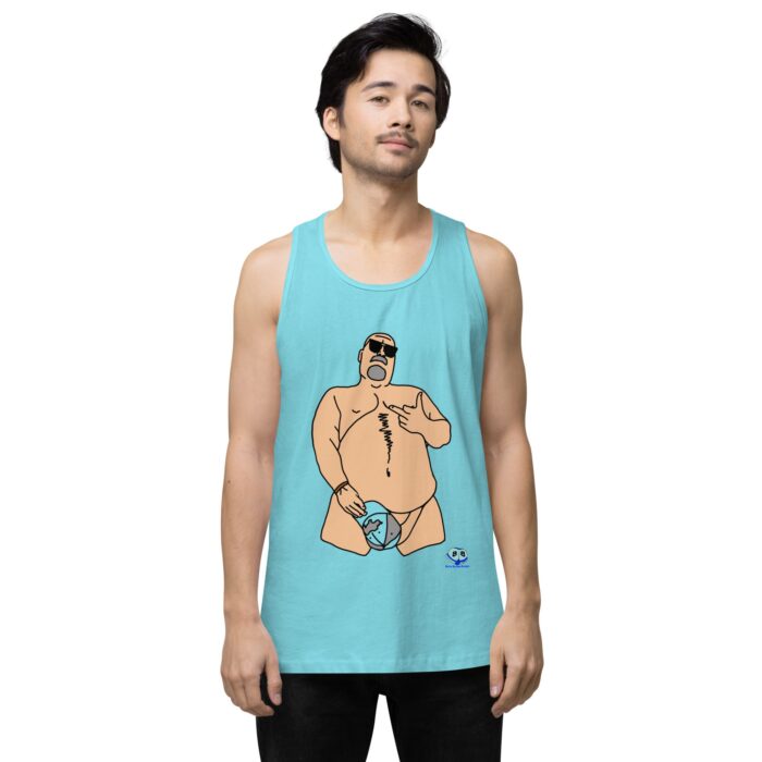 Men’s premium tank top - The Rhino - Image 51