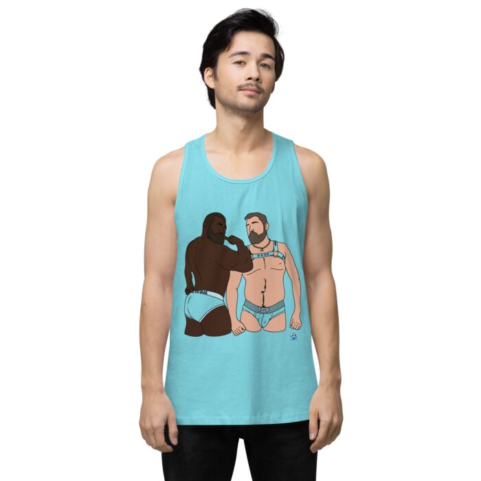 Men’s premium tank top - Top and Bottom - Image 21