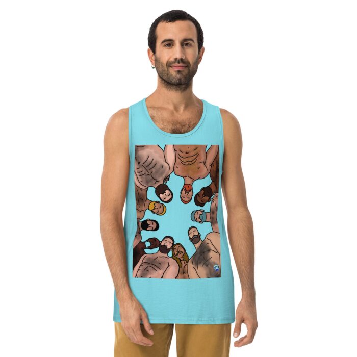 Men’s premium tank top - View From the Tops - Image 12