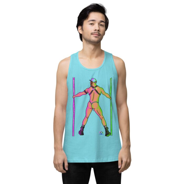 Men’s premium tank top - You Go-Go Boy - Image 52