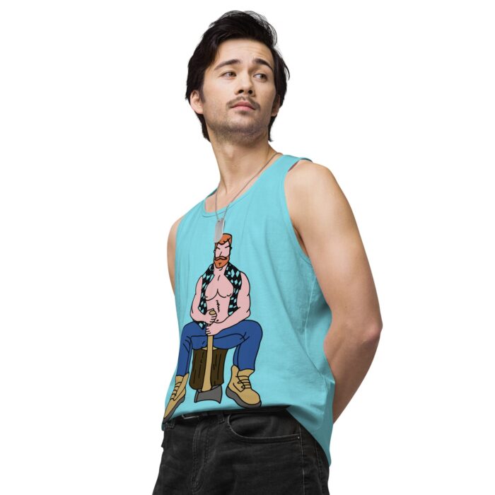 Men’s premium tank top - Lumberjack - Image 54