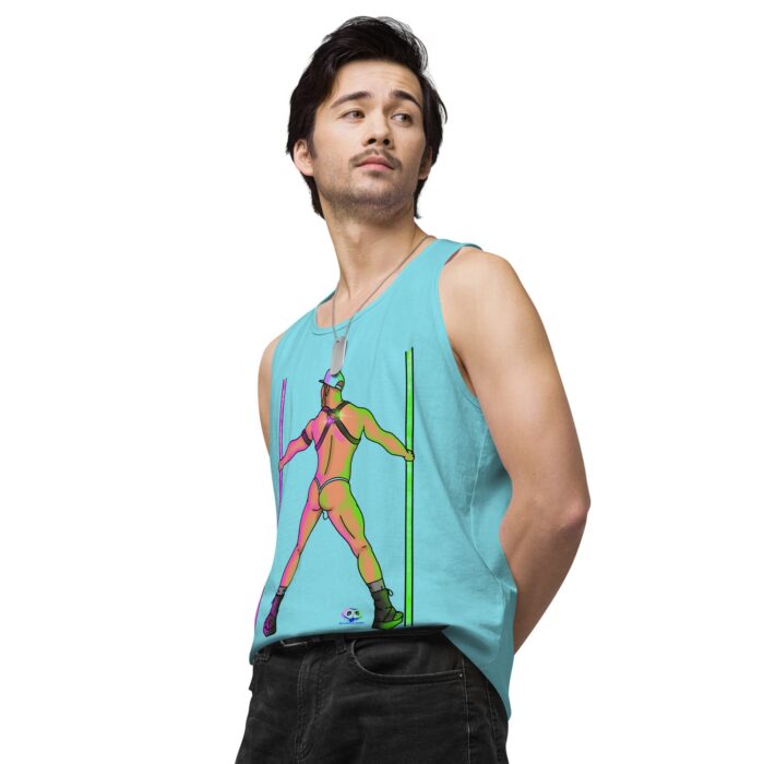 Men’s premium tank top - You Go-Go Boy - Image 54