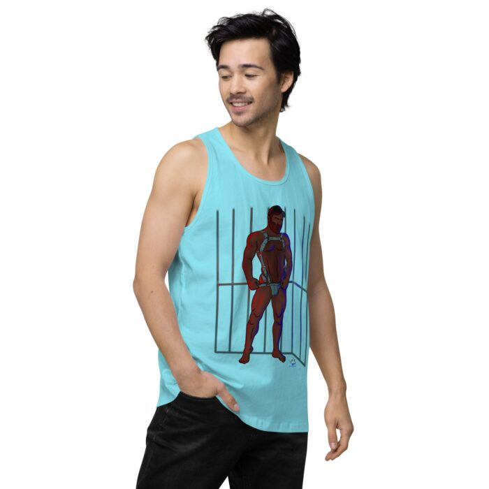 Men’s premium tank top - Busted - Image 53