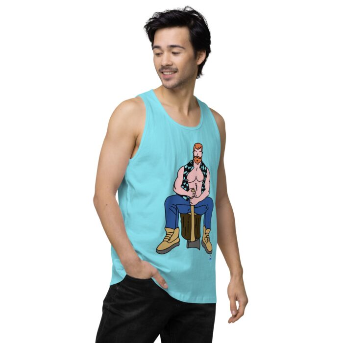 Men’s premium tank top - Lumberjack - Image 53