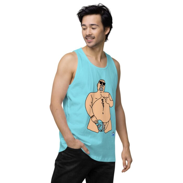 Men’s premium tank top - The Rhino - Image 53