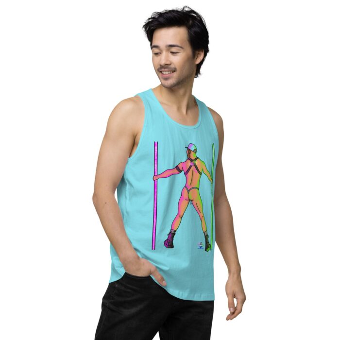 Men’s premium tank top - You Go-Go Boy - Image 53