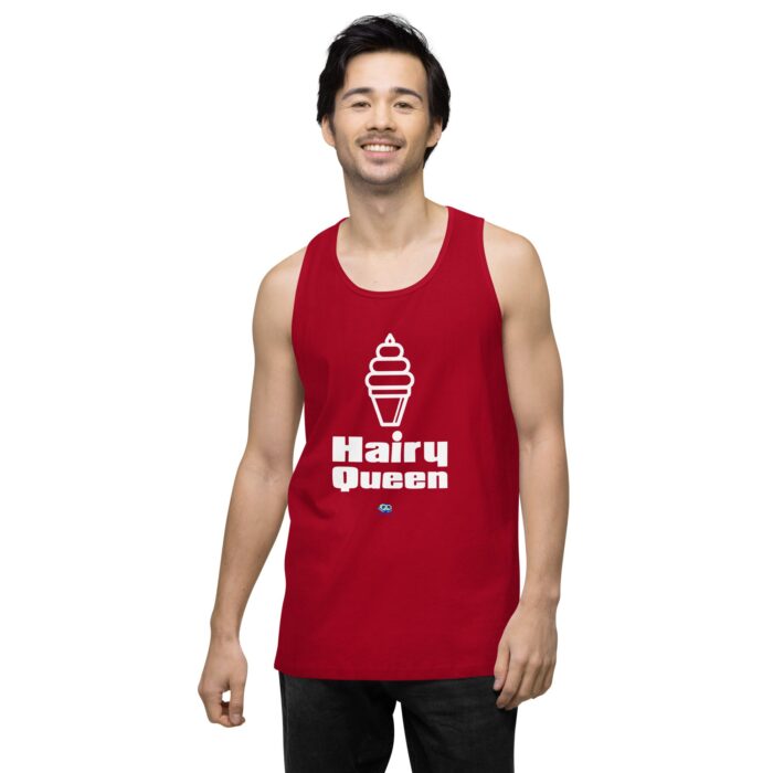 Men’s premium tank top - Hairy Queen - Image 7