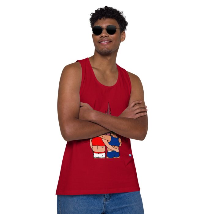 Men’s premium tank top - Main Street PG - Image 7