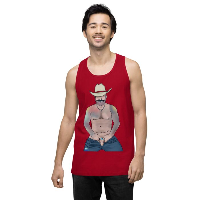 Men’s premium tank top - Show Off - Image 13
