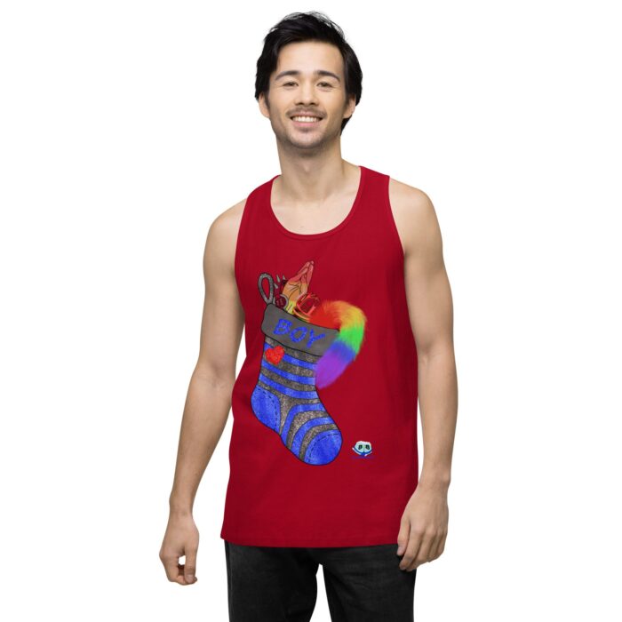 Men’s premium tank top - Stuffed - Image 6
