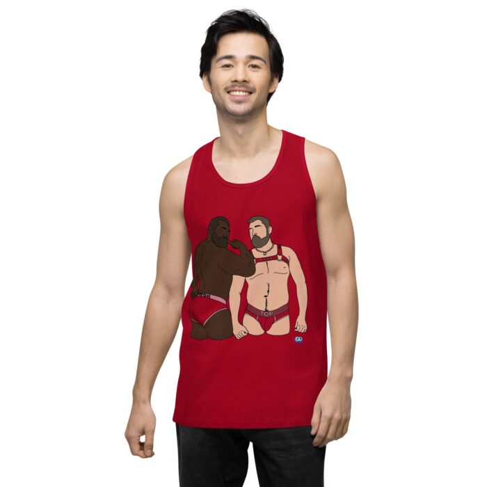Men’s premium tank top - Top and Bottom - Image 7