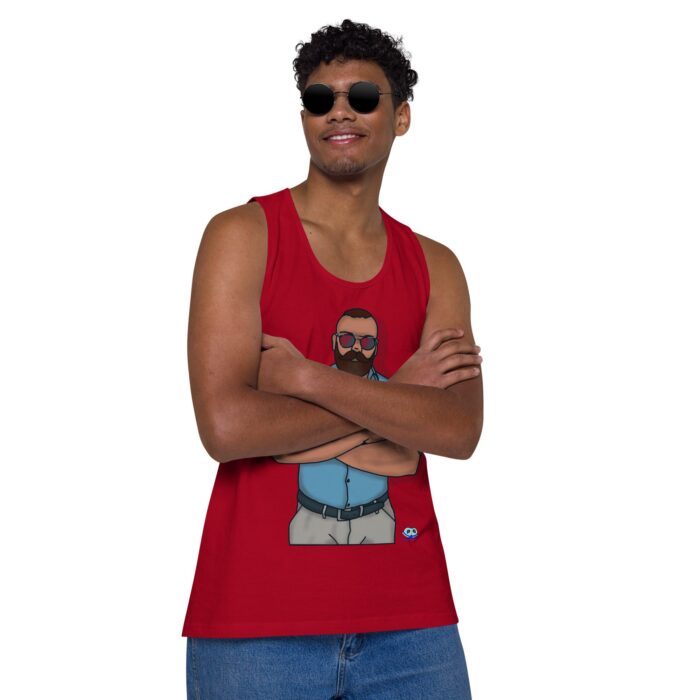 Men’s premium tank top - Vice - Image 7