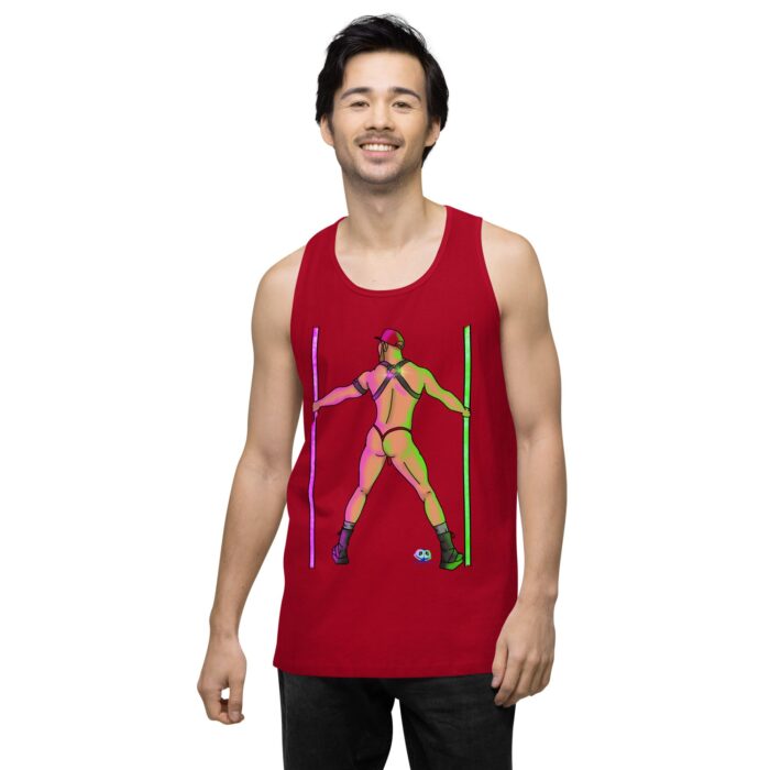 Men’s premium tank top - You Go-Go Boy - Image 13