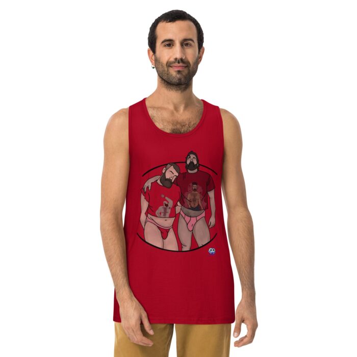 Men’s premium tank top - Cropped - Image 6