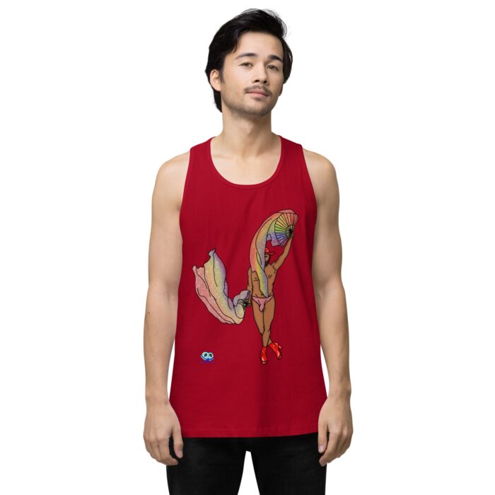 Men’s premium tank top - Flair - Image 6