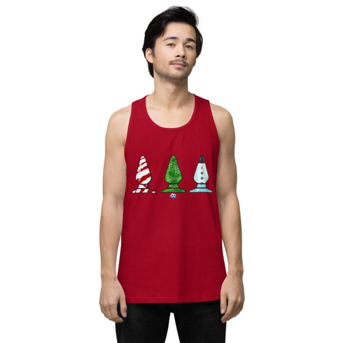 Men’s premium tank top - Holiday Butt Plugs - Image 12
