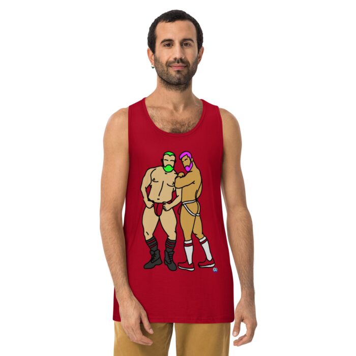 Men’s premium tank top - Jock Buddies - Image 6