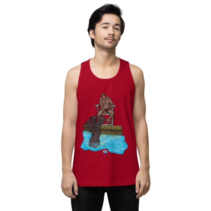 Men’s premium tank top - Lifeguard - Image 6