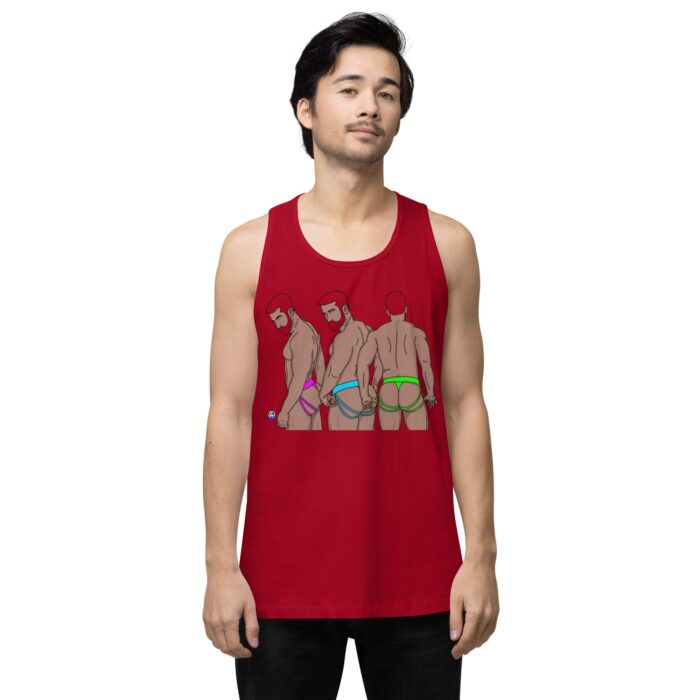 Men’s premium tank top - Neon Jocks - Image 6