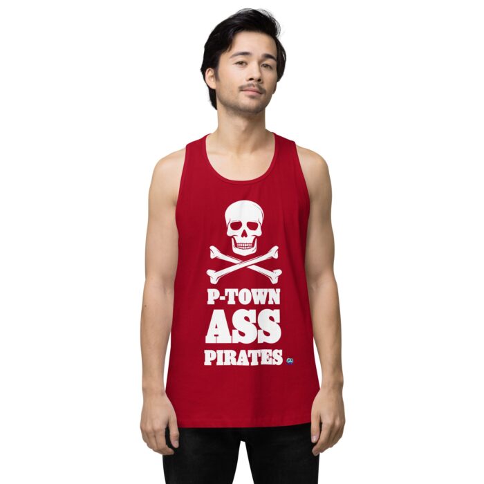 Men’s premium tank top - P-Town Ass Pirates - Image 5