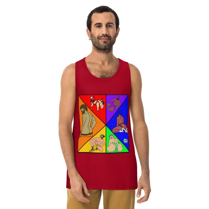 Men’s premium tank top - Pride - Image 4