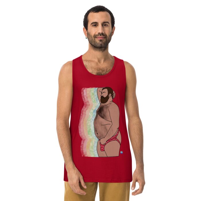 Men’s premium tank top - Radiant - Image 5
