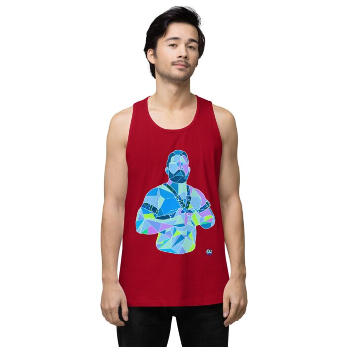 Men’s premium tank top - Shattered - Image 5