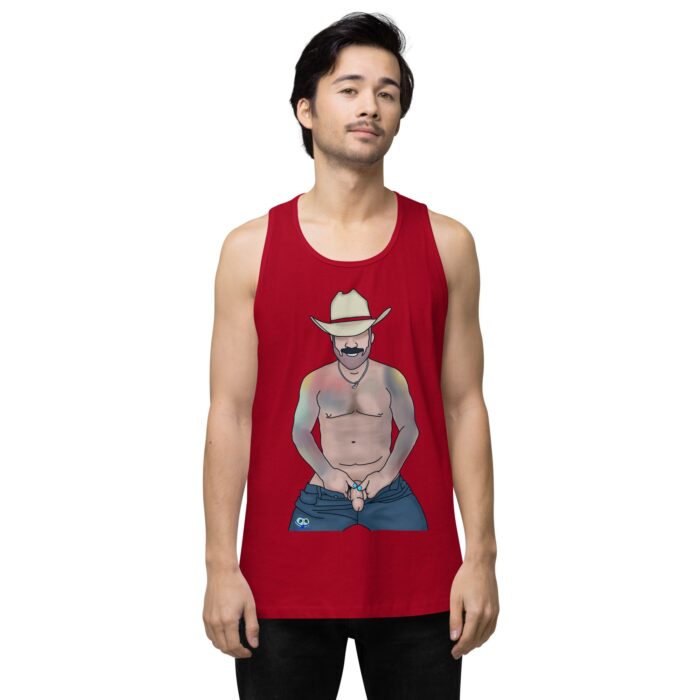 Men’s premium tank top - Show Off - Image 12