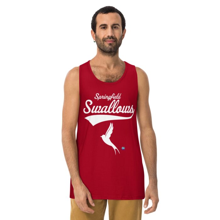 Men’s premium tank top - Springfield Swallows - Image 5