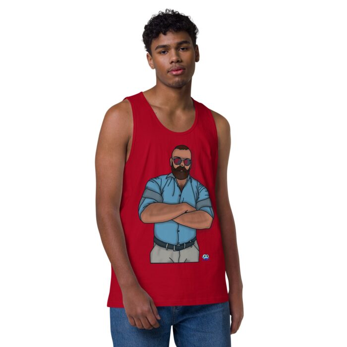 Men’s premium tank top - Vice - Image 6