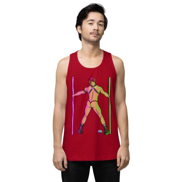 Men’s premium tank top - You Go-Go Boy - Image 12