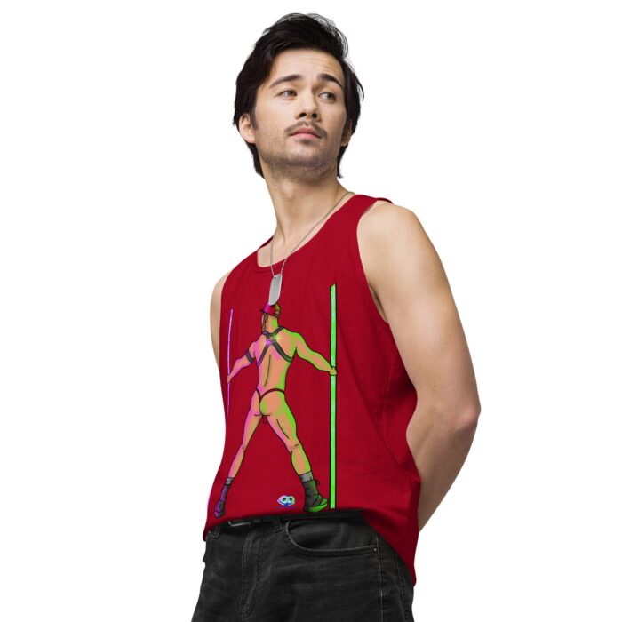 Men’s premium tank top - You Go-Go Boy - Image 15