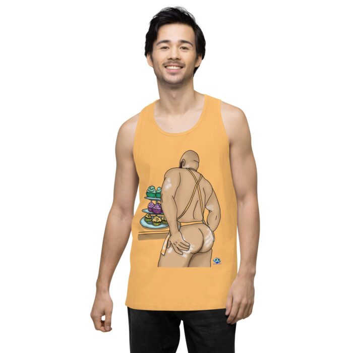 Men’s premium tank top - Cakes - Image 47