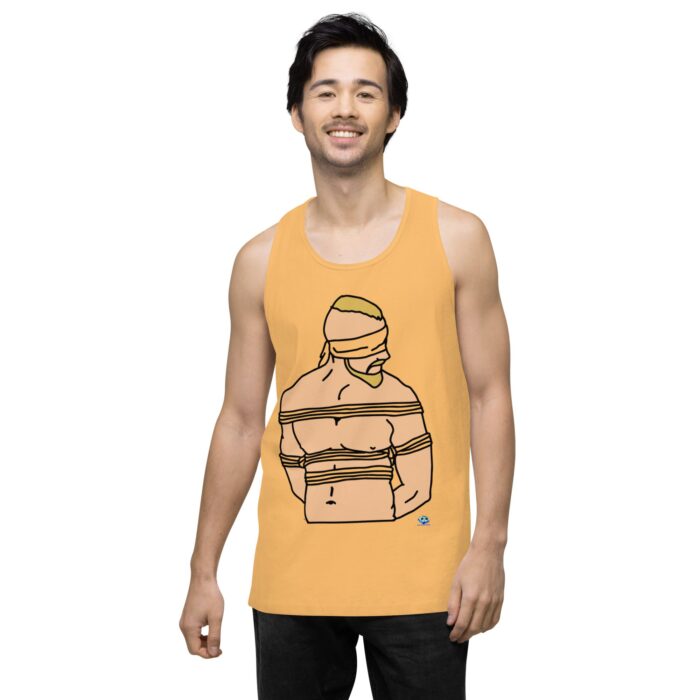 Men’s premium tank top - Bound and Blindfolded - Image 20