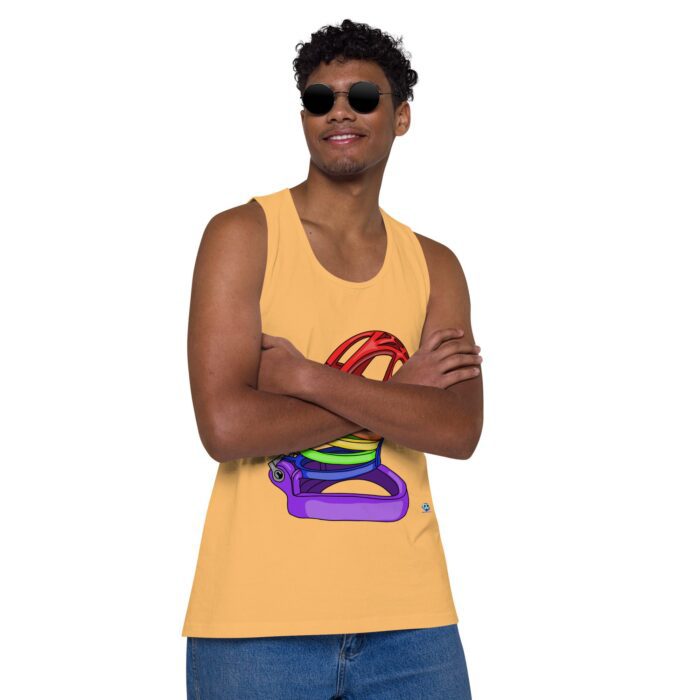Men’s premium tank top - Chastity Cage - Image 38