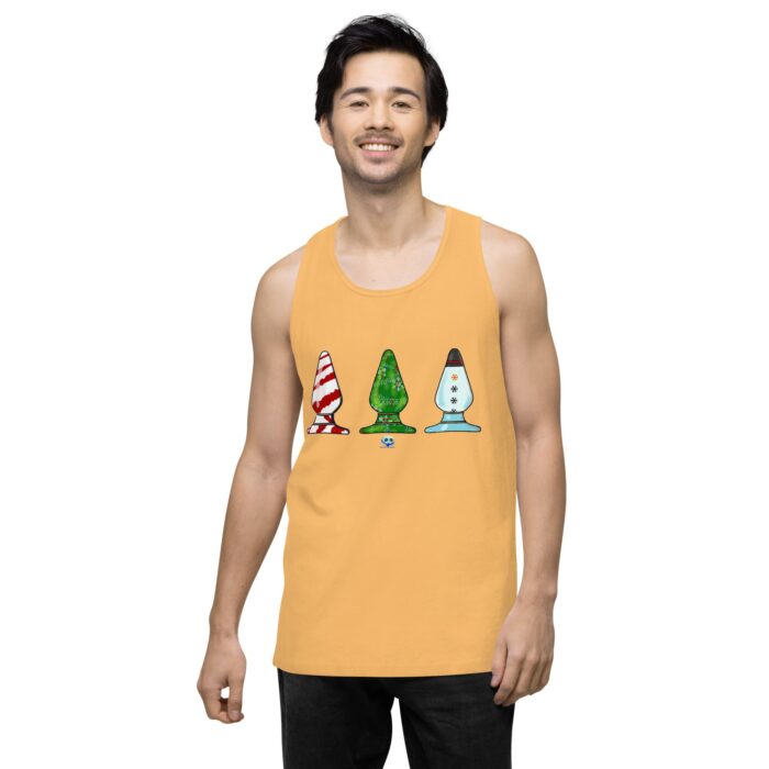 Men’s premium tank top - Holiday Butt Plugs - Image 47