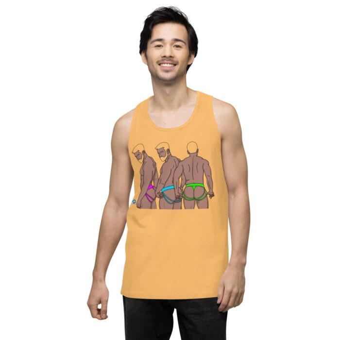 Men’s premium tank top - Neon Jocks - Image 21