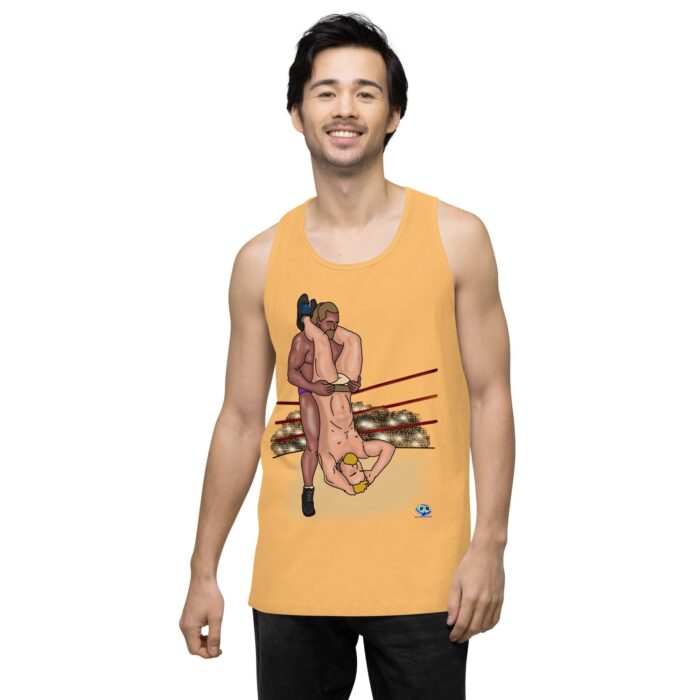 Men’s premium tank top - Pile Driver - Image 47